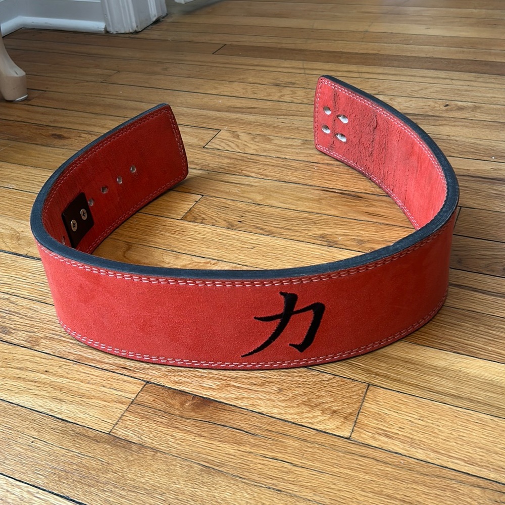 Strength Shop 10mm Lever Belt IPF Approved - Orange - M